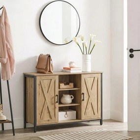 Comoda TAYLOR ARTISAN cu rafturi deschise, 100x70cm