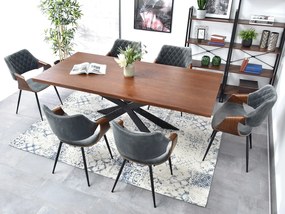 Scaun Rolf K (gri + negru). 1111258