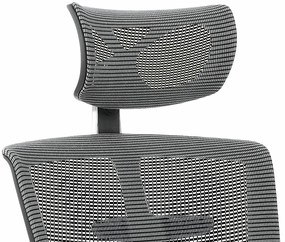 Scaun de birou Ambasador, gri/negru