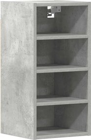 vidaXL Dulap suspendat “Riga”, gri beton, 30x29,5x60 cm, PAL