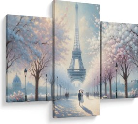Tablou - Pictură din Paris (90x60 cm)