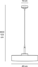 Lustra, Pendul din alama Elegant Design 40cm