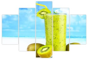 Tablou - smoothie kiwi (150x105 cm)