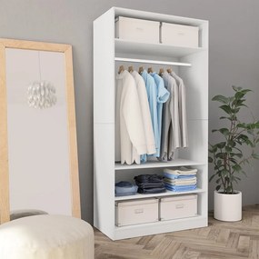 Sifonier, alb, 100x50x200 cm, PAL Alb, 100 x 50 x 200 cm, 1