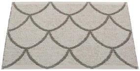 Covor pentru exterior și interior gri 70x50 cm Kotte Charcoal – Pappelina