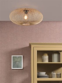 Lustra din bambus Cango natur, 60x25cm