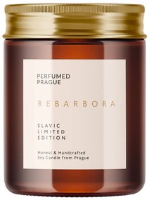 Lumânare parfumată din ceară de soia timp de ardere 40 h Slavic Edition: #07 Rhubarb – Perfumed Prague