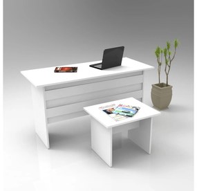 Set mobilier pentru birou Libepi 2 (alb) . 1094449