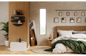 Rafturi negre 4 buc. din metal 76 cm Solis – Umbra
