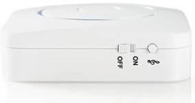 Alarmă cu senzor de mișcare fără fir 6xAA albă Nedis ALRMMW20WT