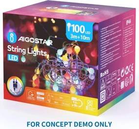 Aigostar - LED Decorațiune de exterior 372xLED IP44 alb rece fluture