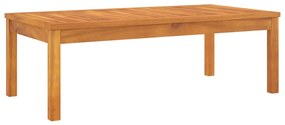 vidaXL Măsuță de cafea, 100 x 50 x 33 cm, lemn masiv de acacia