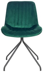 Set 2 buc scaune de sufragerie Navza (verde). 1081670