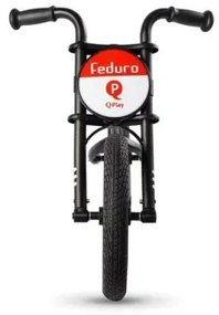 Bicicletă fără pedale QPlay FEDURO negru/roșu