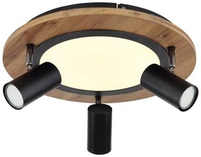 Spot LED KASSU 3xGU10/5W + LED/15W/230V Globo 67307D