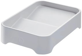Organizator pentru cosmetice iDesign Eco Bin, 28,12 x 19,23 cm, gri