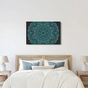 Tablou cu abstracție ornamentală (90x60 cm)