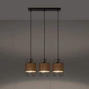 Lustră pe cablu Sollux SL.1301 GIZUR 3xE27/15W/230V