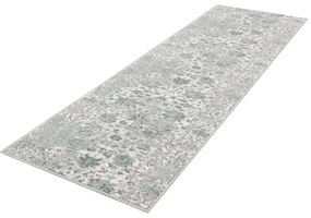Covor tip traversă albastru prăfuit 80x300 cm Sensi Tris – FD