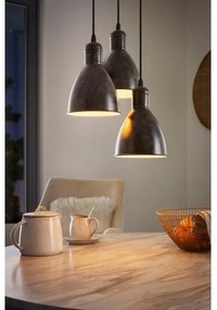 Lustră Eglo 49493 PRIDDY 1 3xE27/60W/230V