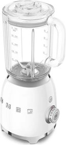 Blender Smeg BLF03WHEU, 800 W, 1,5 l, 18 000 rpm, 4 programe, 4 viteze + Impuls, Otel inoxidabil, Alb