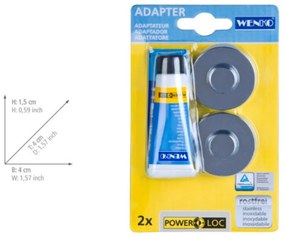 Set de montare fără găurire Wenko Power-Loc®