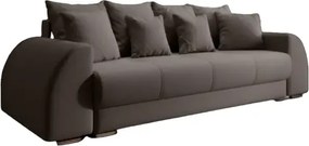 Canapea extensibilă dumonde cu ladă de depozitare si sezut confortabil din spuma high-density, Verona Kaki 260x100 cm