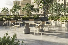 Set de 4 scaune exterior MADISON WOOD