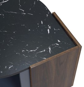 Măsuță de cafea cu design elegant, Negru | Aosom Romania