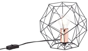 Lampă de masă Brilliant SYNERGY 1xE27/60W/230V negru/cupru