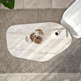 Măsuță de conferință Rock Travertine