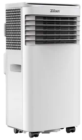 Aer conditionat portabil Zilan ZLN7101 Alb, functie de racire, dezumidificare si ventilatie,9000 btu, filtru detasabil