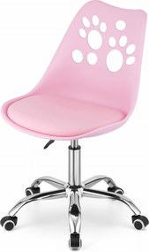 Oferte Scaun de birou roz PRINT calitate II