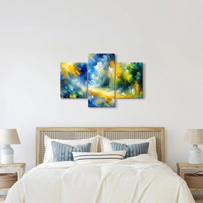 Tablou - Zi însorită abstractă (90x60 cm)