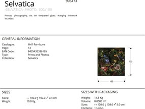 Tablou de perete decorativ Selvatica, 100x100cm