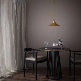 Pendul stil industrial din alama personalizabila Alice 35cm