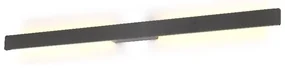 Aplica LED iluminat exterior liniar IP54 LOTUS 20W gri inchis