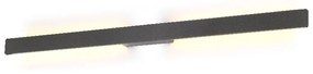 Aplica LED iluminat exterior liniar IP54 LOTUS 20W gri inchis