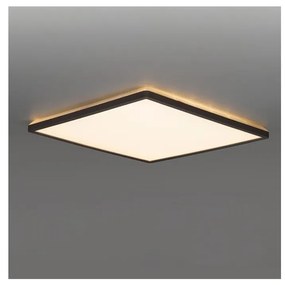 Plafonieră LED pentru baie NIVERA LED/12W/230V IP54 22,5x22,5 cm negru