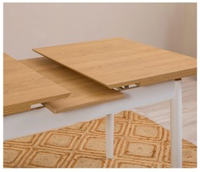 Set mobilier sufragerie Duvasa 23 (alb) (pentru 4 persoane). 1093794
