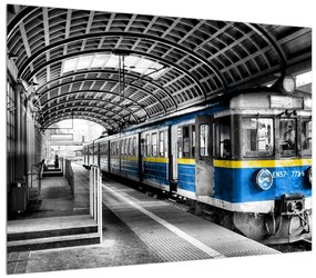 Tablou cu tren istoric (70x50 cm), în 40 de alte dimensiuni noi