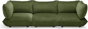 Canapea modulară Sumo Sofa Grand din catifea, culori multiple - Fatboy Culoare: verde inchis