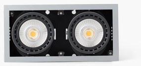 Spot LED incastrabil MINI COLIN-2 Grey recessed 36-50W 4000K 20°