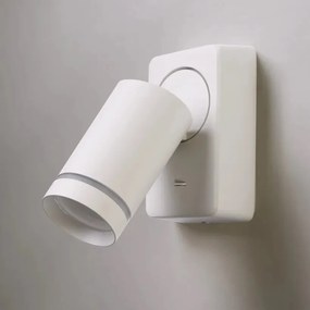 Aplica cu spot directionabil Laser 1, alb