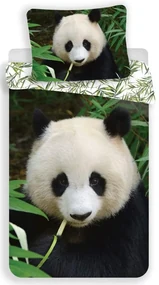 Panda Set de lenjerie Forest 140×200cm, 70×90 cm