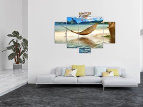 Tablou - Relax la plajă (150x105 cm)