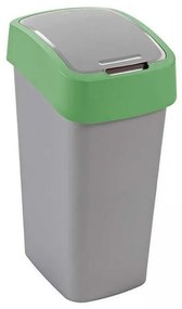 Coș de gunoi FLIPBIN 45 L - verde CURVER