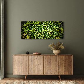 Tablou cu flori de piatră (120x50 cm)