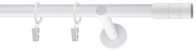 Galerie SIMPLA PRINDERE PERETE PICIOR UNIVERSAL 25 mm CILINDRU ALB (Alege marime: 140 cm)