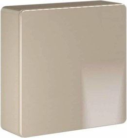 Dulăpior lemn masiv Baie Suspendat Aledo, 39 × 16 × 39 cm - Natur texturat